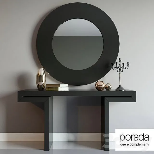 Console Miyabi console Porada 3D Model