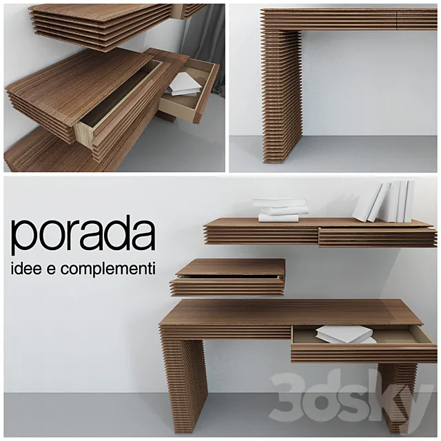 Console Porada Linka 3D Model