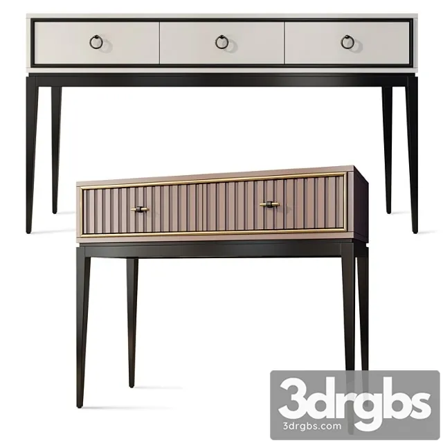 Console Prato Console Table by ArtMax 3D Model Download