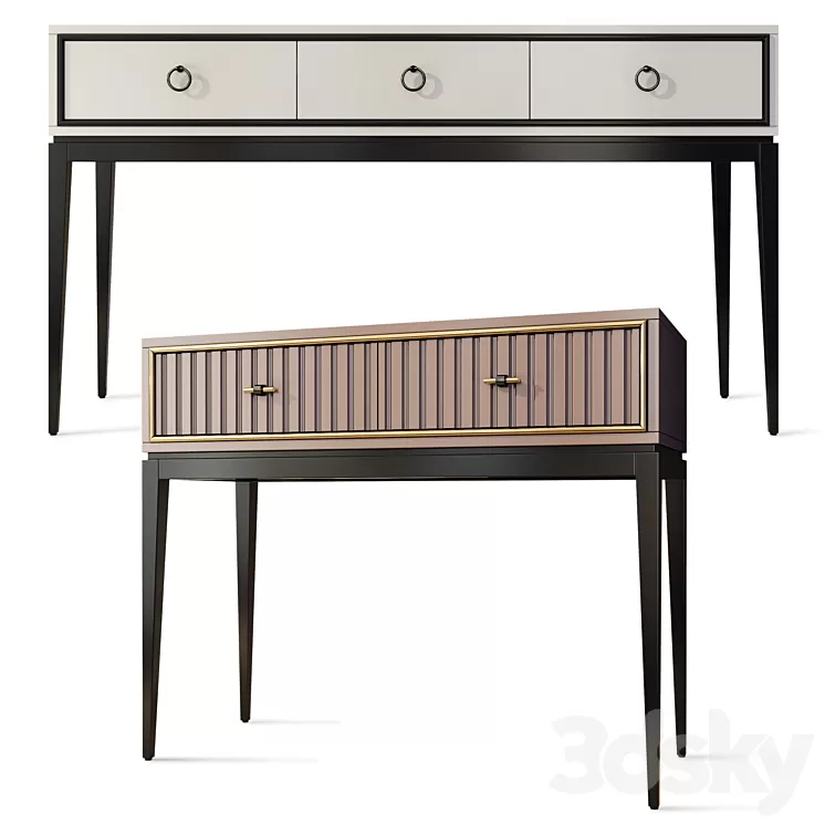 Console Prato. Console table by ArtMax 3D Model