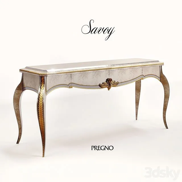 Console Pregno from Savoy collection 3D Model
