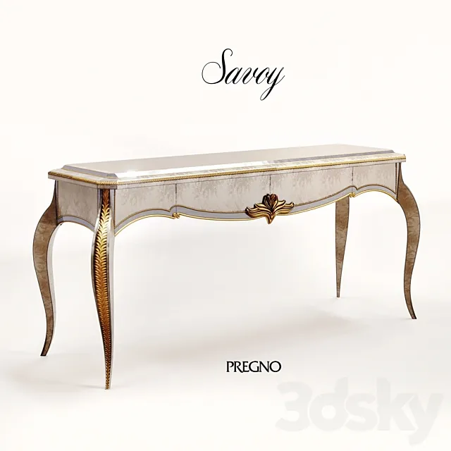 Console Pregno from Savoy collection. (Perezalivke) 3D Model