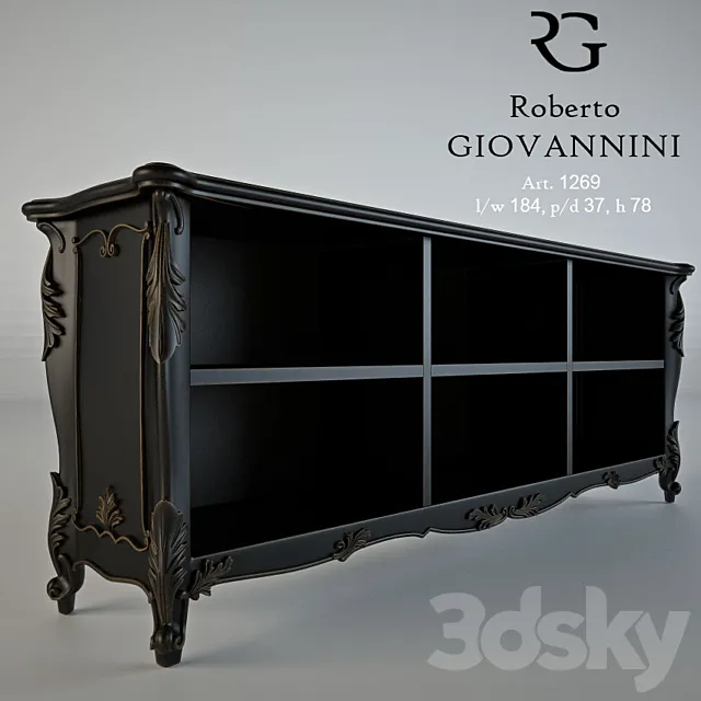 Console Roberto Giovannini art 1269 3D Model
