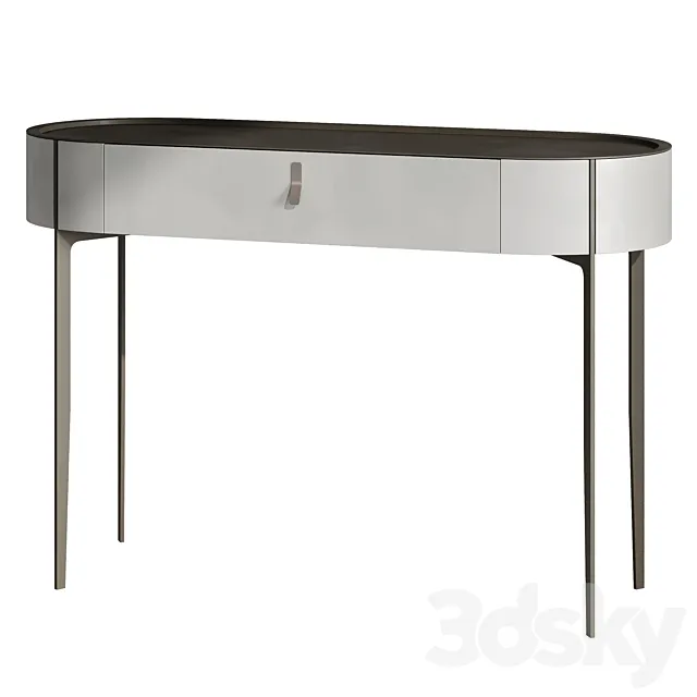 Console Round 3D Model