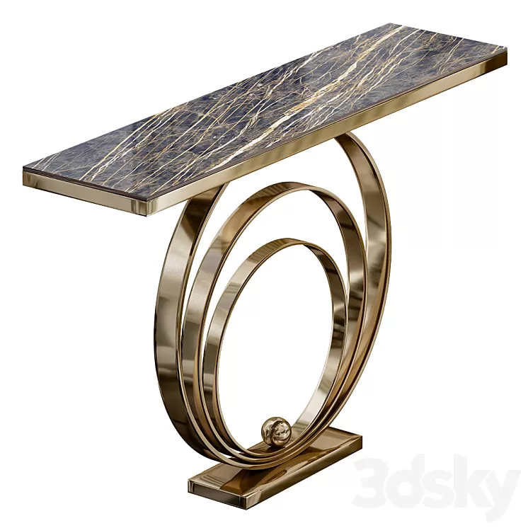 Console table 3D Model