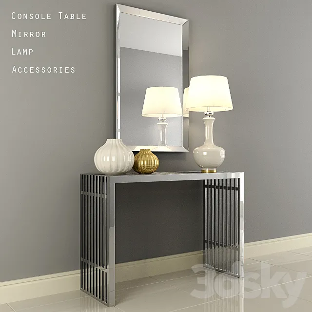 Console Table 3DModel