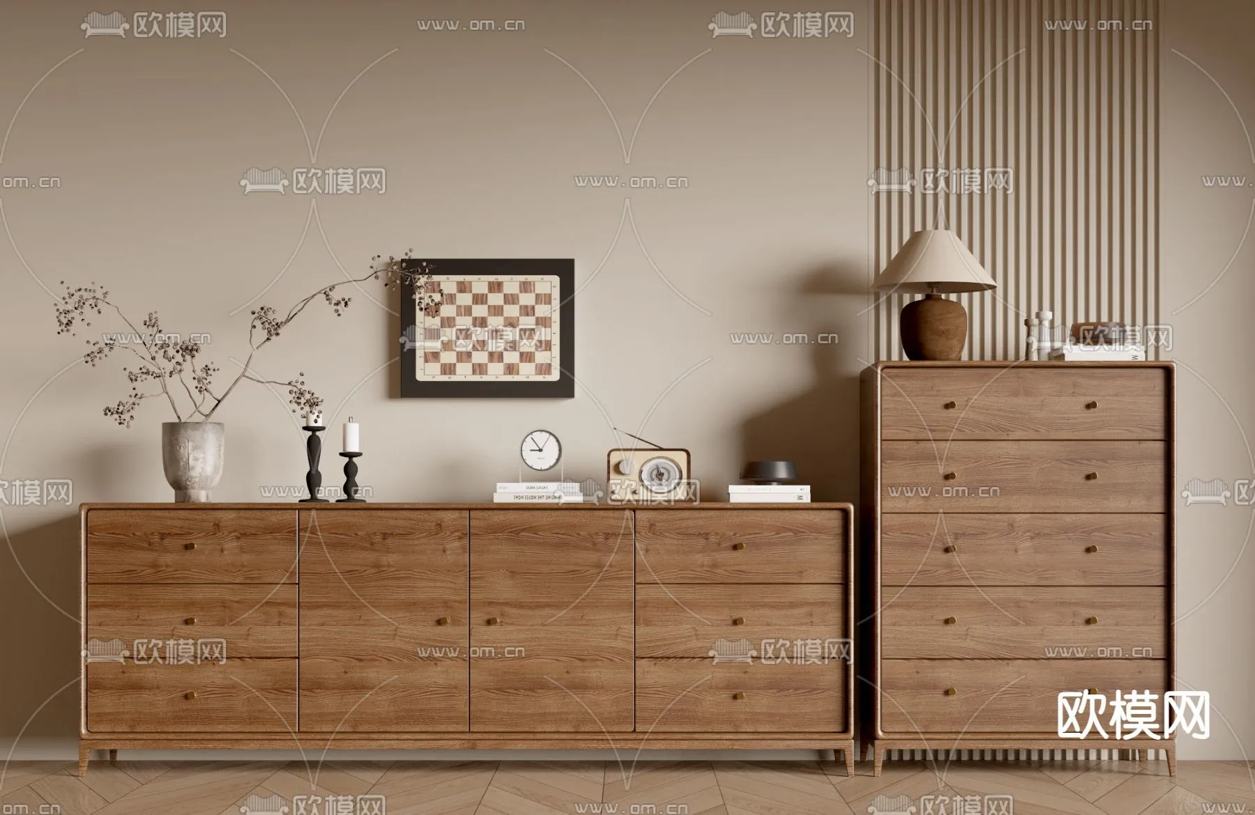 Console Table - Furniture 3D Models - 001
