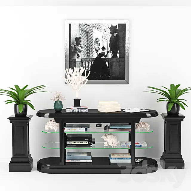 Console Table Pierce 3D Model