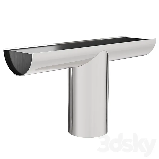 Console Table Pilotis 3D Model