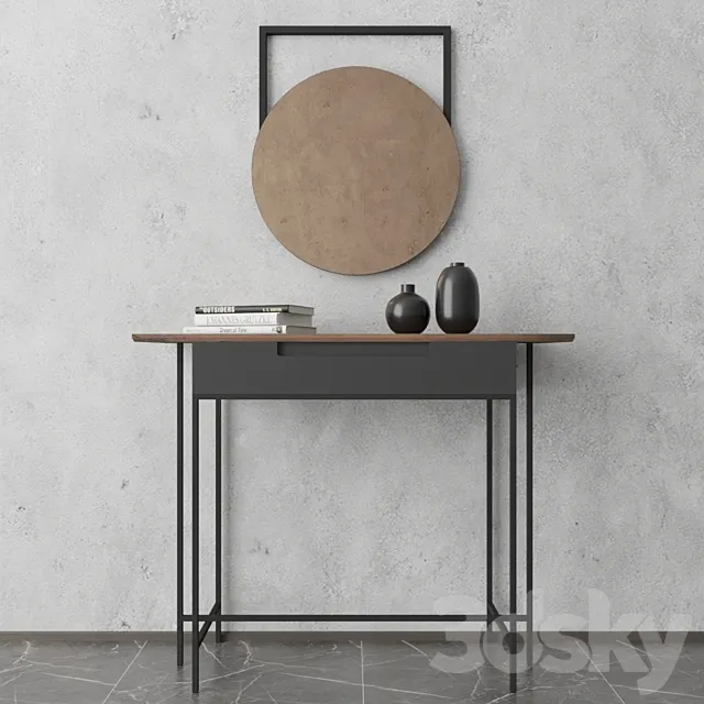 Console Table Savona _ MannMade 3DModel