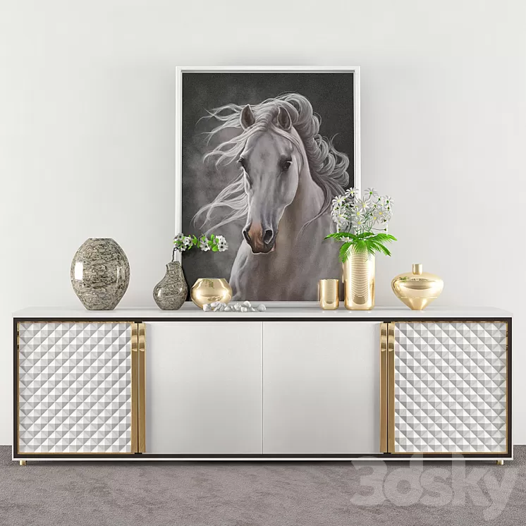 Console table Turri 3D Model