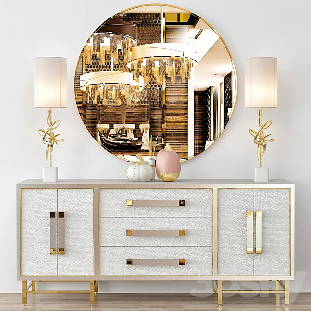 Console Tables and Chests at Neiman Marcus 3D Model