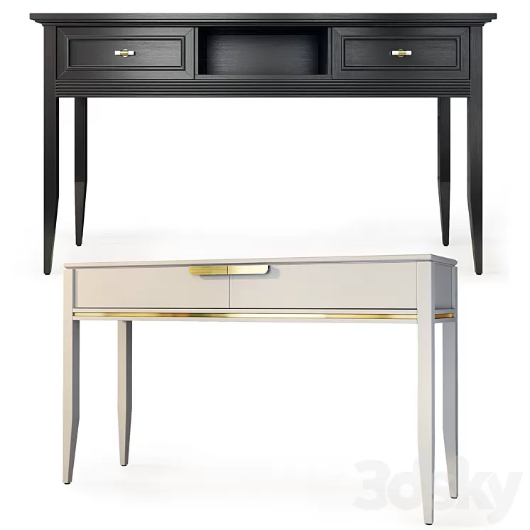 Console Taylor Dexter. Console table by Metner 3D Model