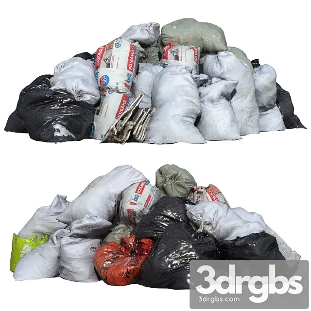Construction garbage 3D Model Free