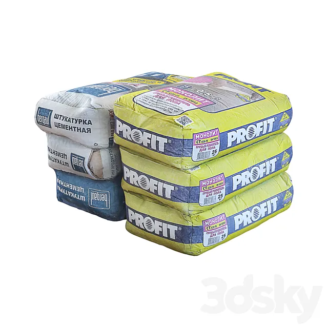 Construction mix 3D Model