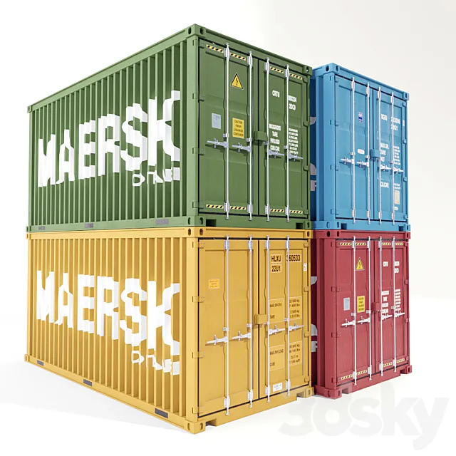 container 3D Model