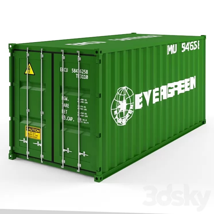 Container 3D Model