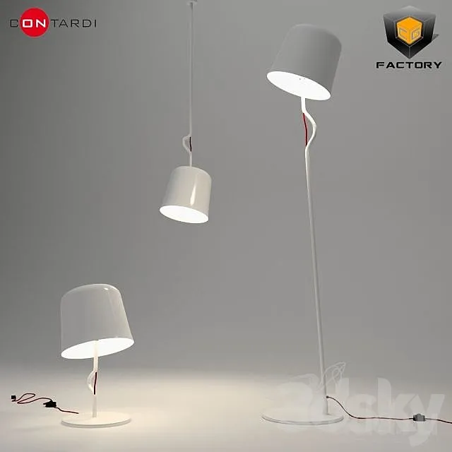 Contardi Agata Set 3D Model