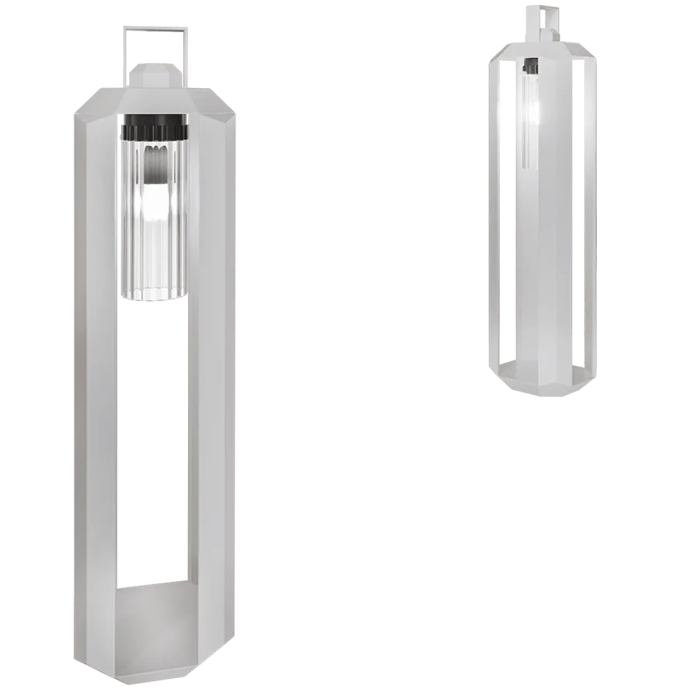 Contardi  - Floor lamp Cube Outdoor Battery 3D Model