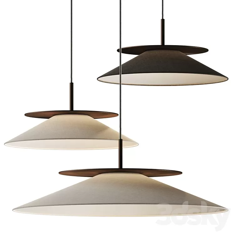 Contardi Lighting Asia So Pendant Lamps 3D Model Free