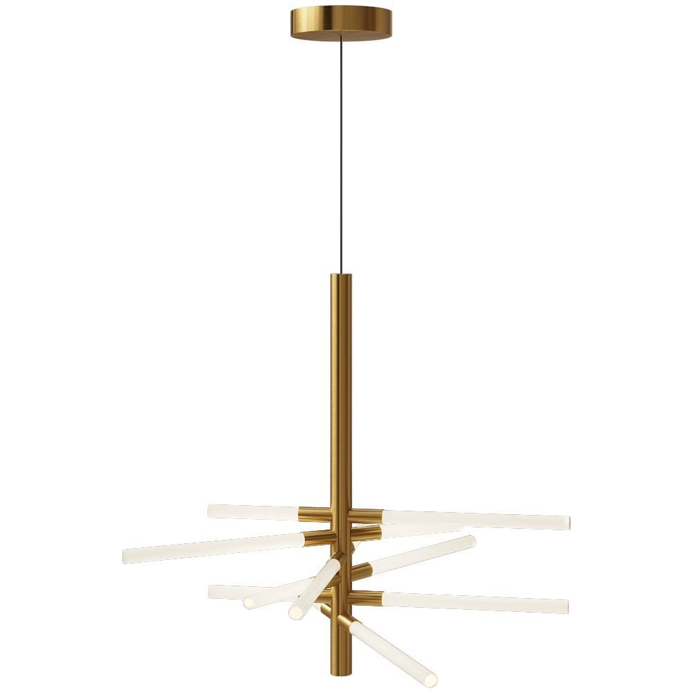 Contardi - Pendant lamp Bianca so double 3D Model