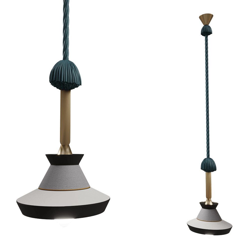 Contardi  - Pendant lamp Calypso SO GUADALOUPE 3D Model