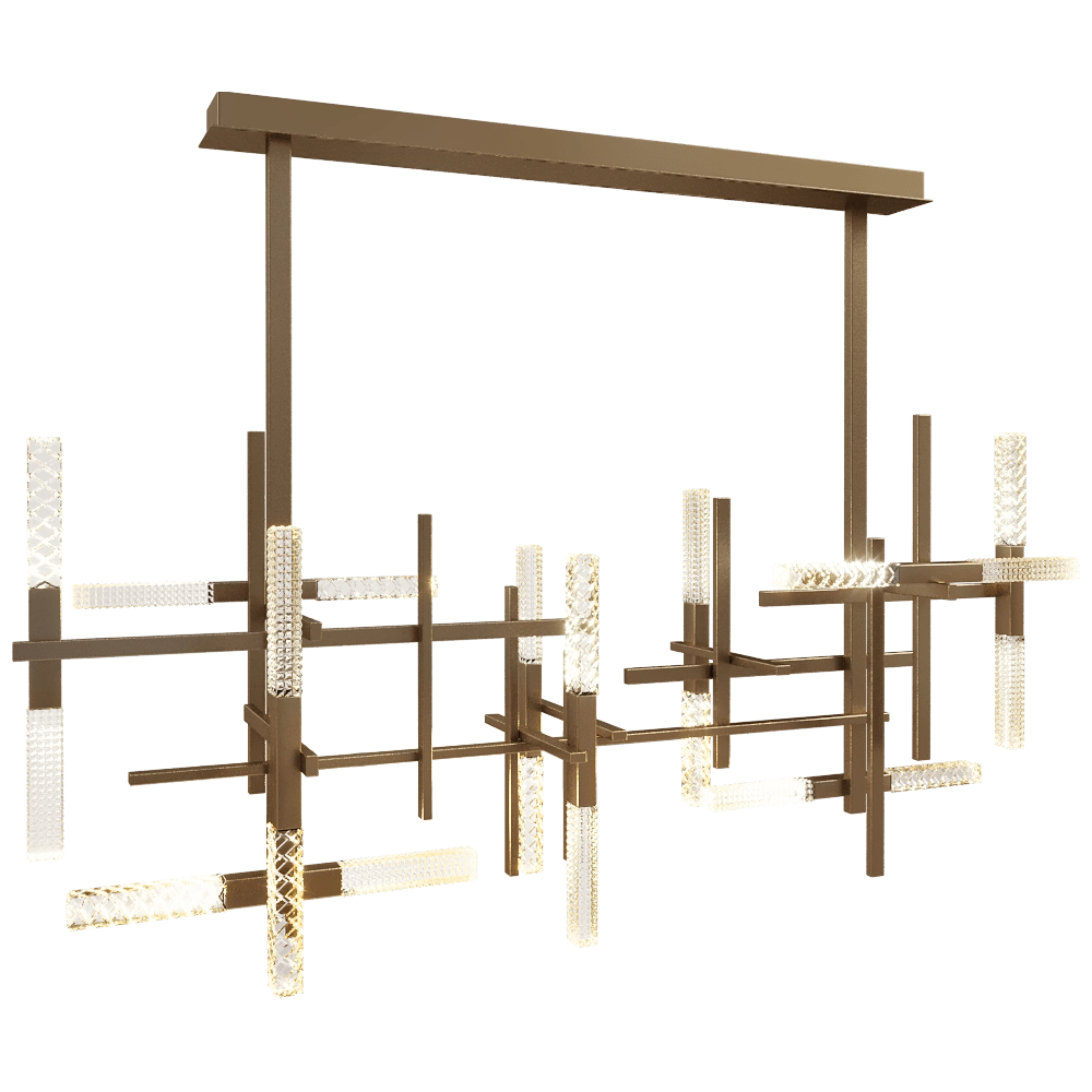 Contardi  - Pendant lamp Mikado so Double 3D Model