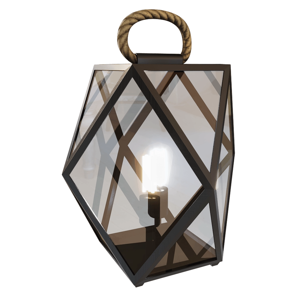 Contardi  - Portable lamp Muse lantern medium 3D Model