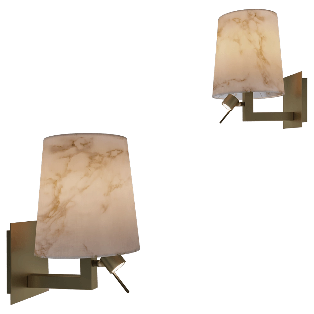 Contardi  - Wall lamp Tonda ap LED 3D Model