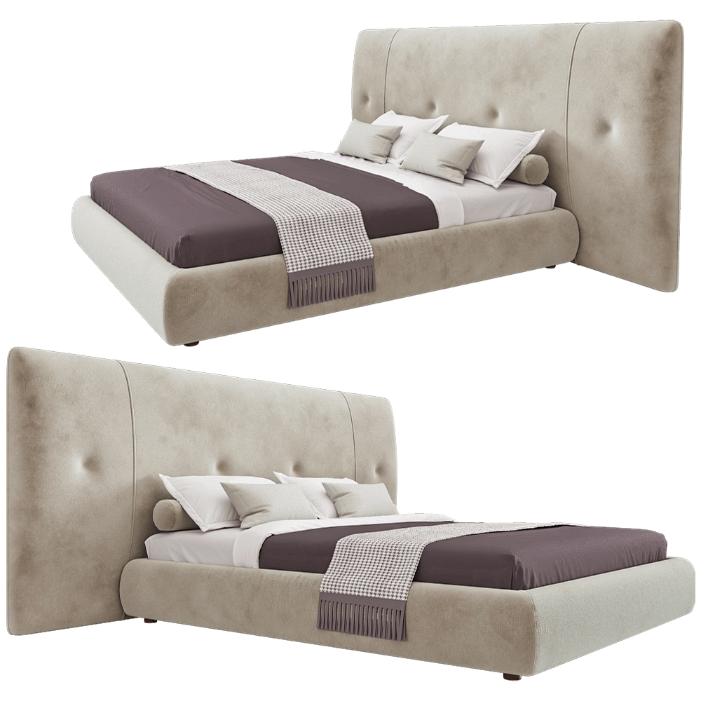 Conte - Bed Charlie 3D Model