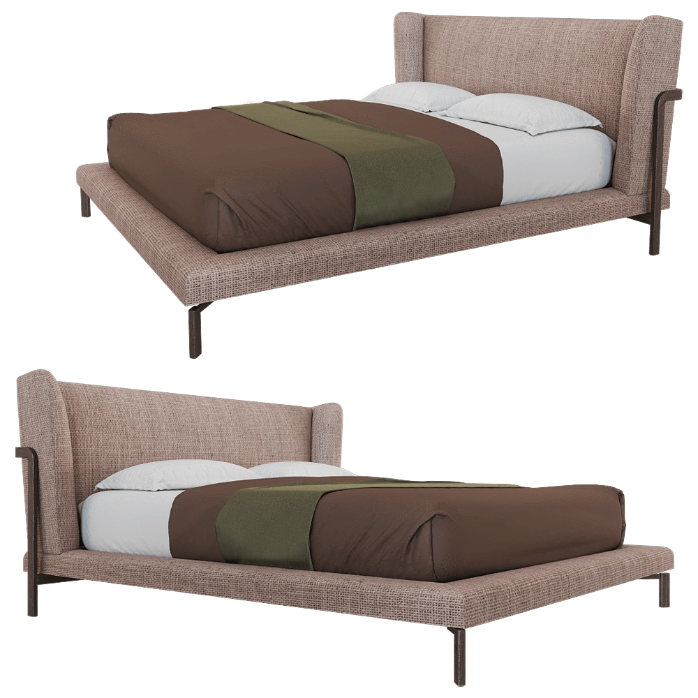 Conte - Bed Dominick 3D Model