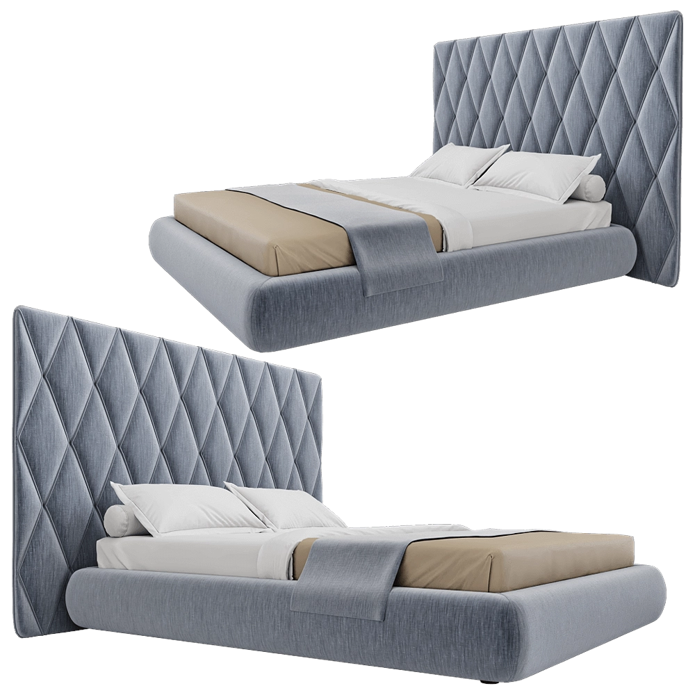 Conte - Bed Ivonne Royal 3D Model