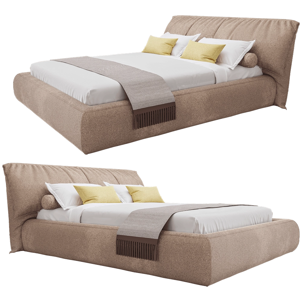 Conte - Bed Soft 3D Model