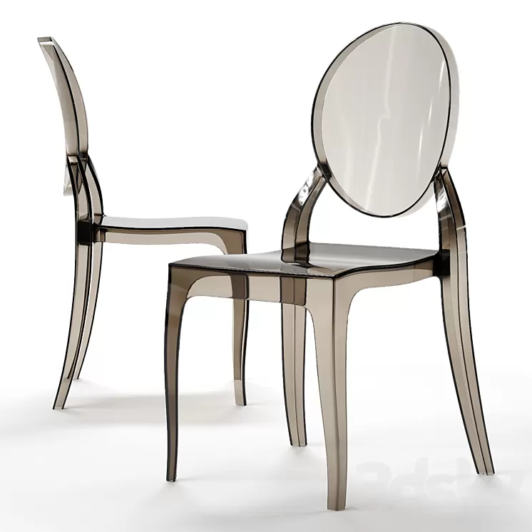 Contemporary Chair 02 3D Model