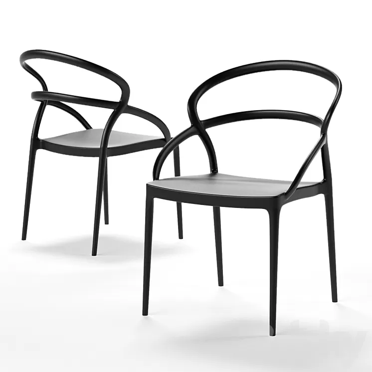 Contemporary Chair 03 3D Model
