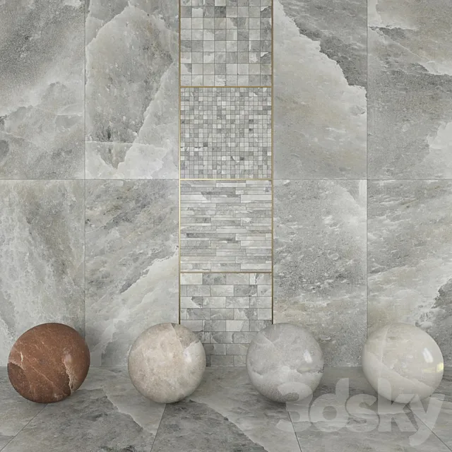Contemporary Design CERIM Rock Salt Decor 3D Model
