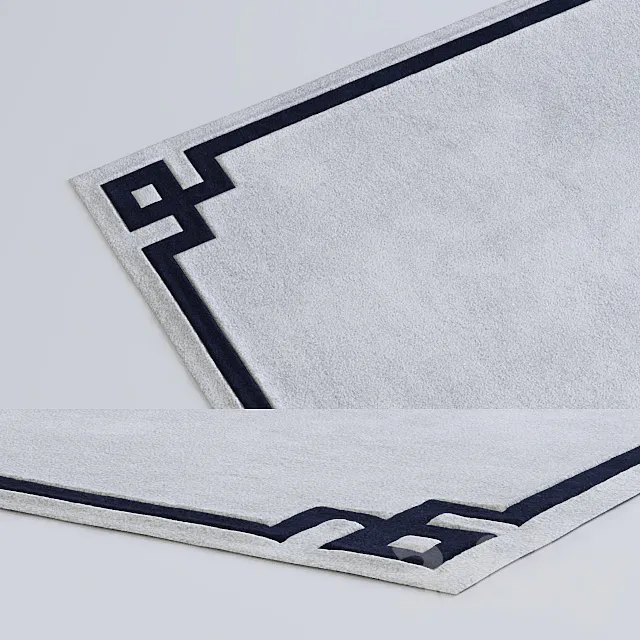 Contemporary rug 3DModel