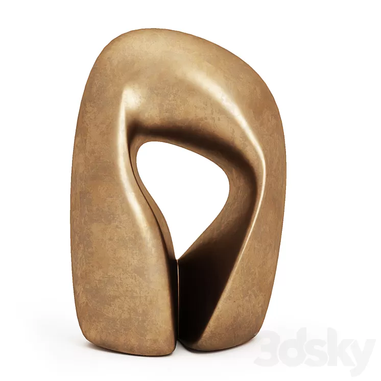 Contemporary sculpture 2. 3D Model
