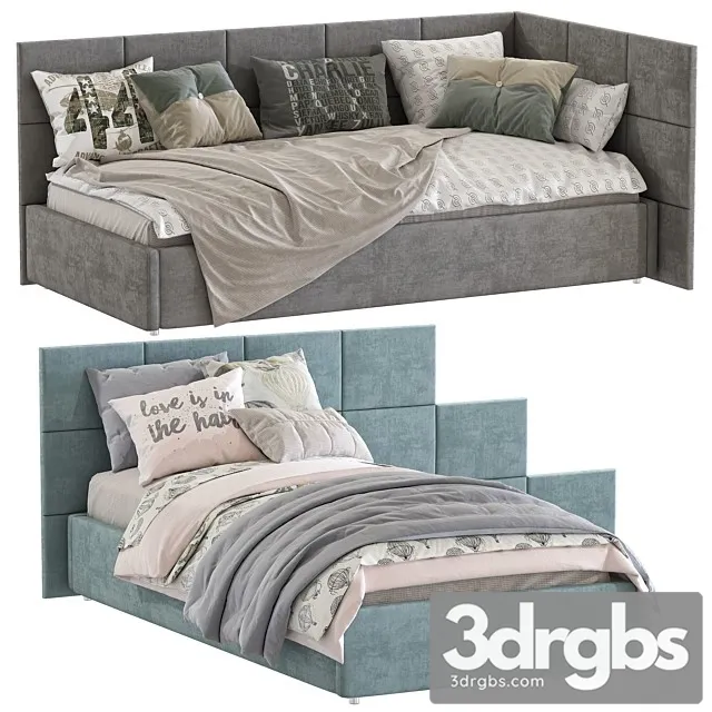Contemporary Style Sfa Bed 6 3D Model Free