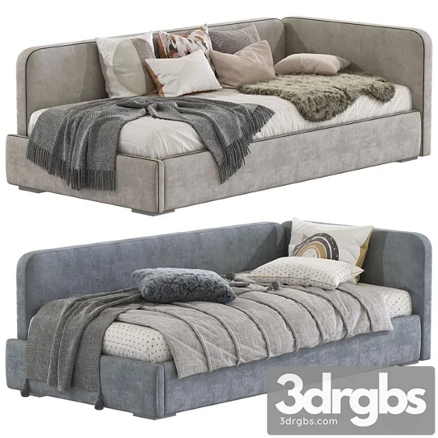 Contemporary Style Sofa Bed 9 3D Model Free