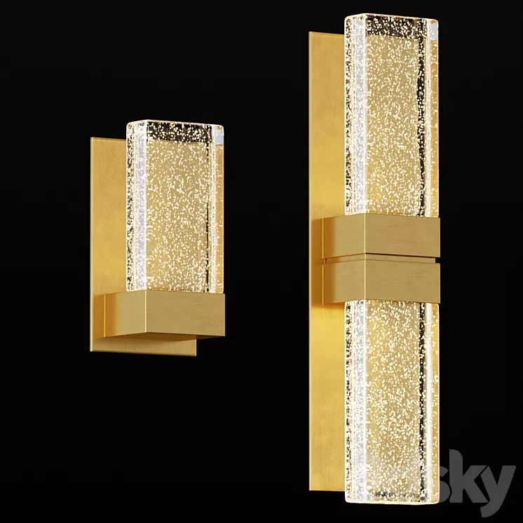 Contemporary wall lamp GRAND PAPILLON