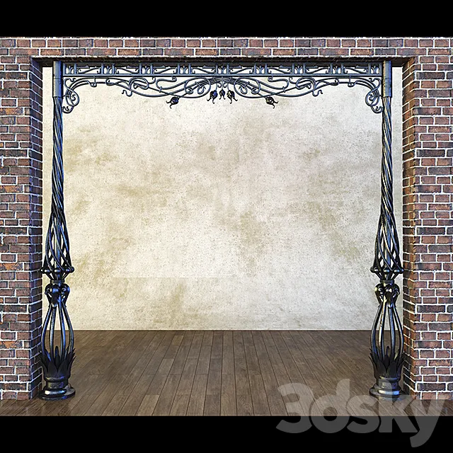 "contest" Forged portal 3D Model