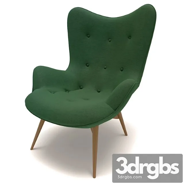 Contour By Hans J Wegner 3D Model Download