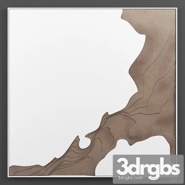 Contour In Acrylic Bronze By Petr Weigl 3D Model Download