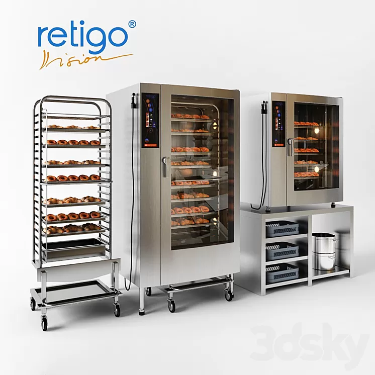 Convection ovens Retigo 3D Model