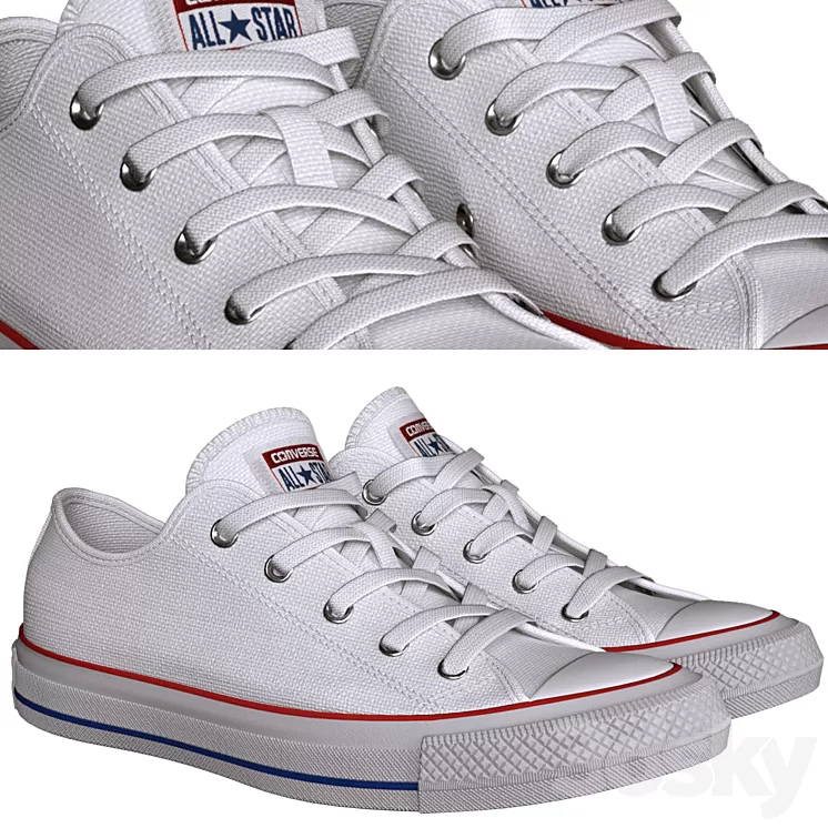 Converse 3D Model