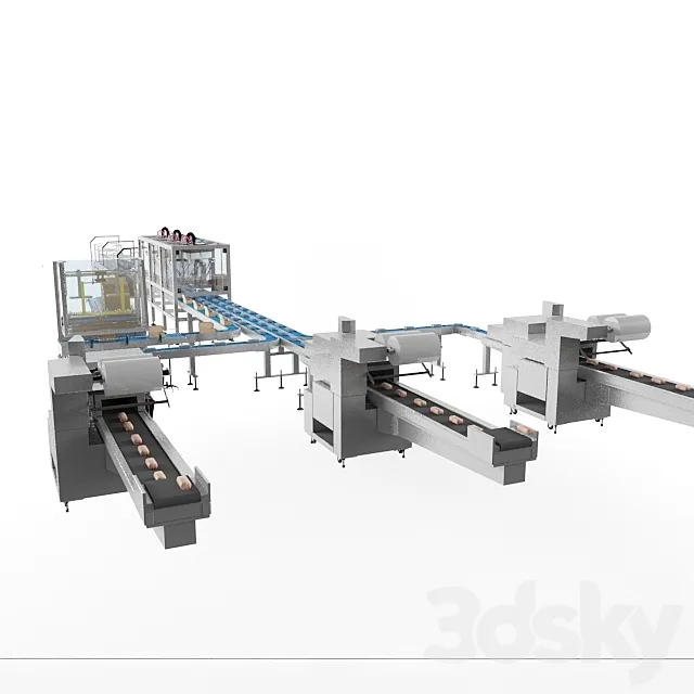 conveyor 3D Model