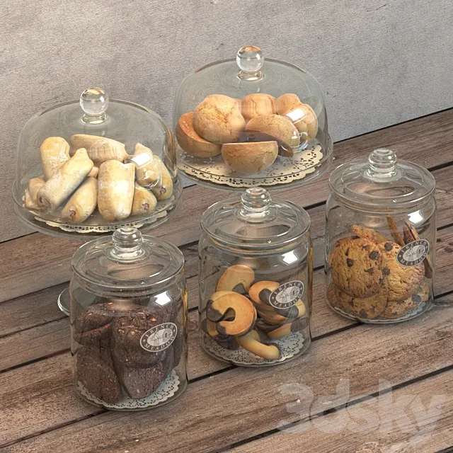 cookie jars 3DModel