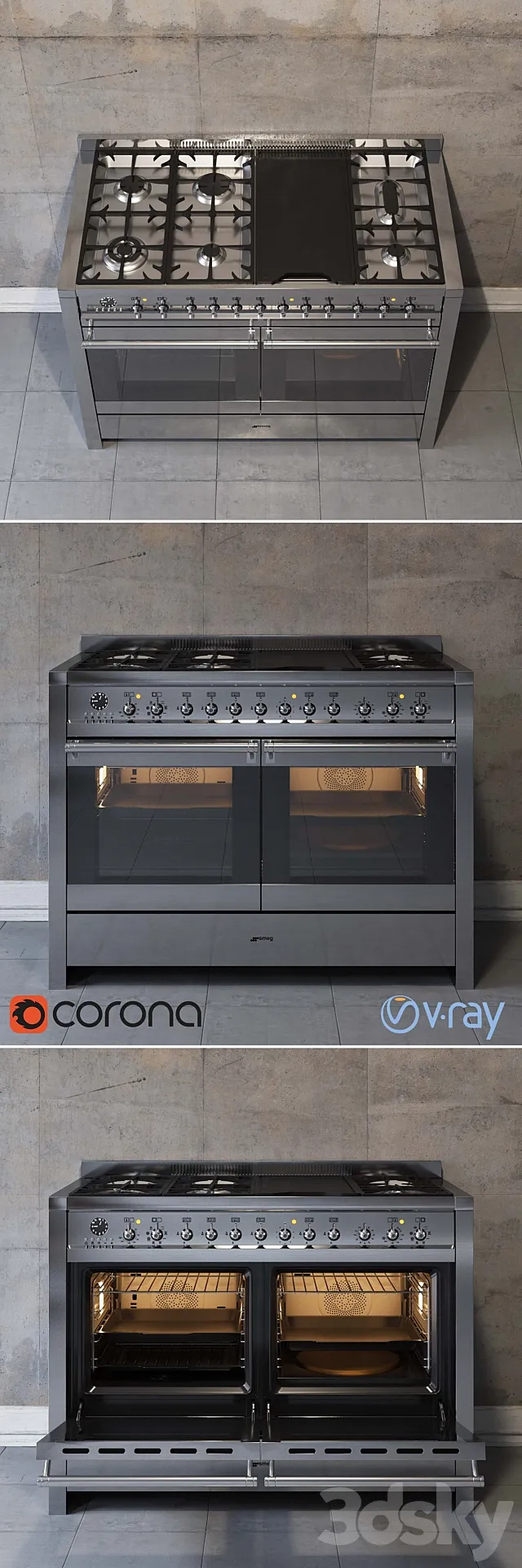 Cooking centers Smeg. A4BL-8 Free Download