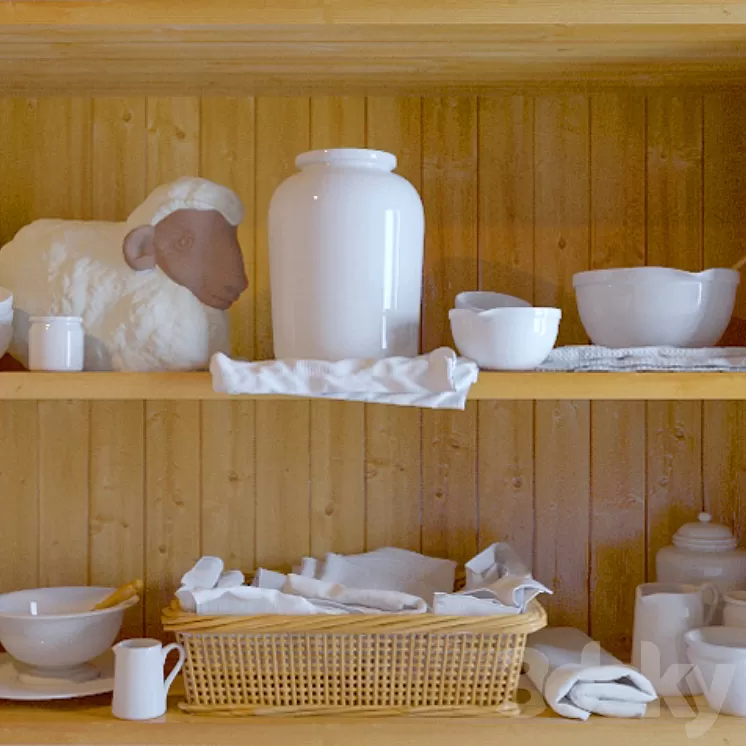 Cookware Set 3D Model